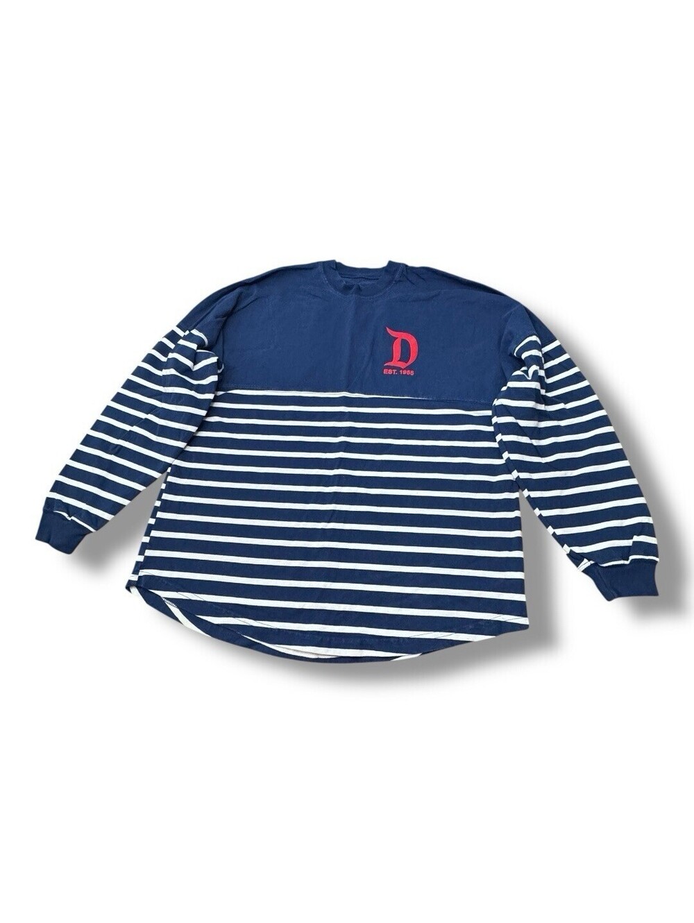 Disneyland Resort Puff Print Red White Blue 4th Of July Adult Spirit Jersey M